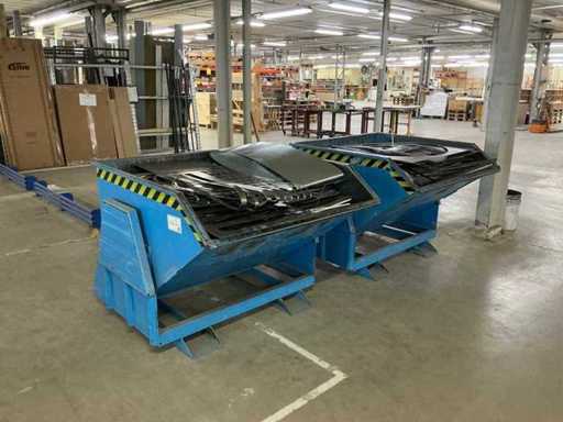 BAUER - BK 100 - Conteneur de ferraille Lot Forklift - 2017 (2x)