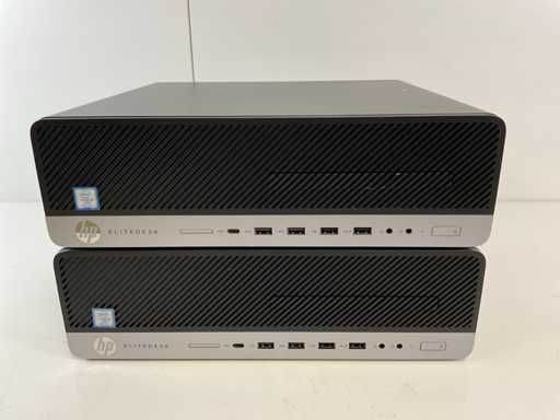 HP EliteDesk 800 G4 SFF, Core(TM) i5 8th Gen, 8 GB RAM, 256 GB NVMe Desktops (2x)