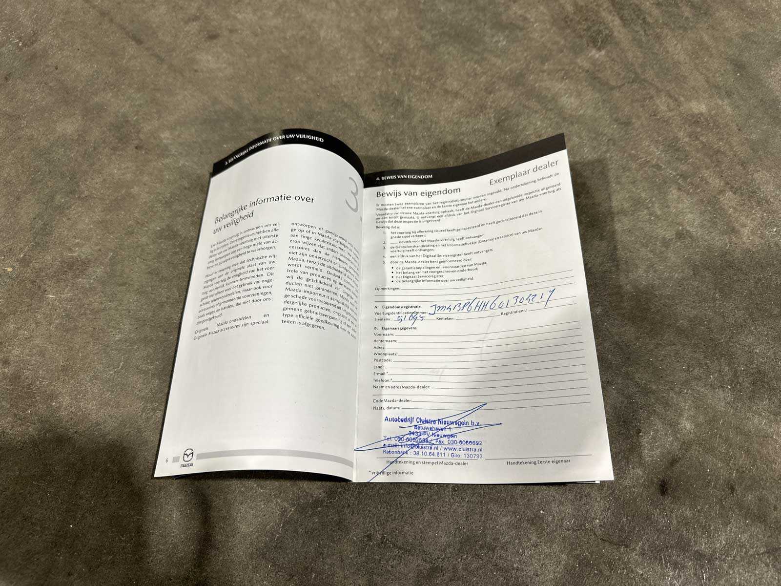 Mazda 3 2.0 e-SkyActiv-X 186 PS 2022 (Ursprünglicher NL+1. Besitzer), P-184-HB