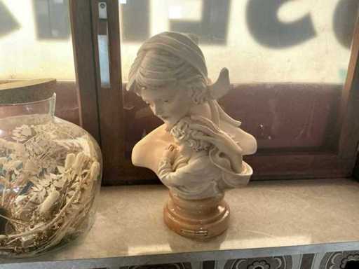 Angelica Collection Stone Bust