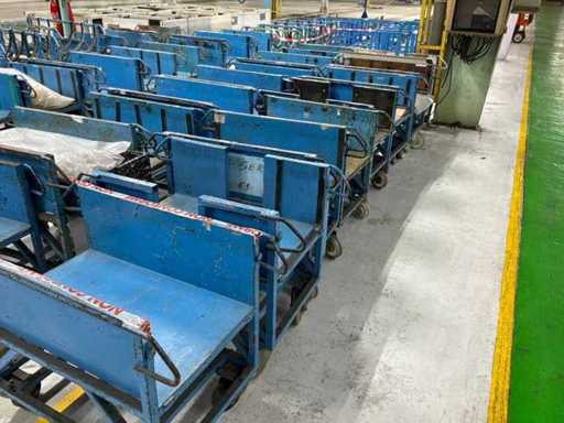 Transport trolleys (8x)