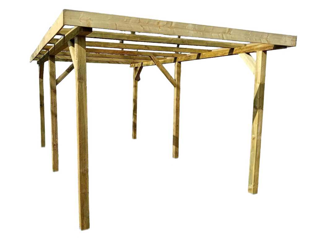 Freestanding carport / canopy 1250x300x247 cm