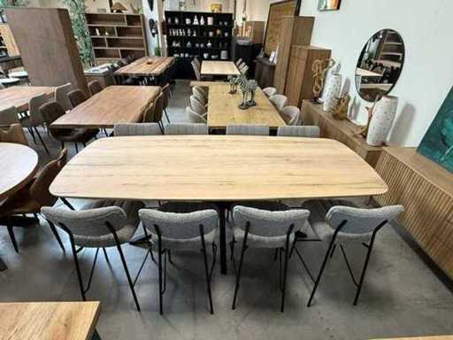 Bar table with 8 stools
