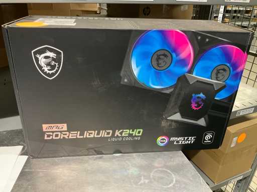 MSI Coreliquid K240 Liquid cooling