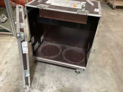 Flightcase, 4 Lenkrollen 87x67x83cm