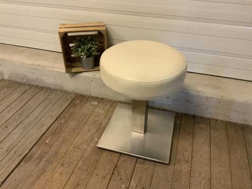 Kruk met RVS onderstel (6x)