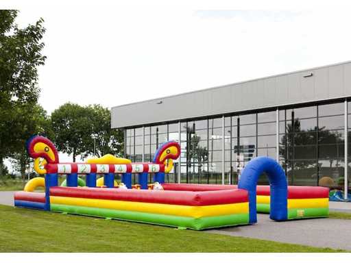 JB dmuchane Wyścig koni na bujanych zachodni Zamek Dmuchany