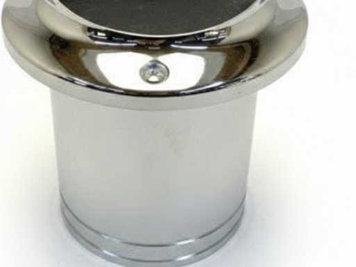 Connexion d’échappement en arrière-centre en acier inoxydable Vetus TRC125SV 125 mm