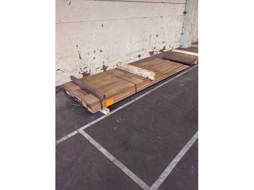 Movingui 15x130 drewno twarde