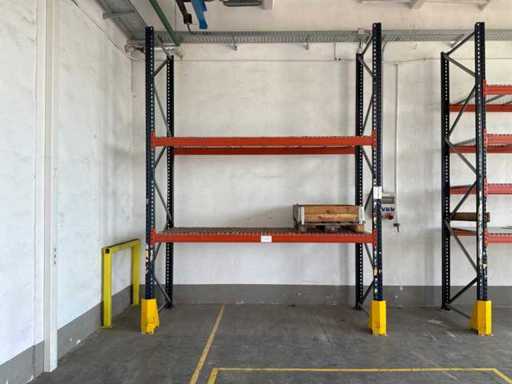 Pallet rack without contents (1x box size)