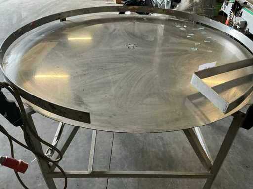 Stainless Steel Carousel Sorting Table