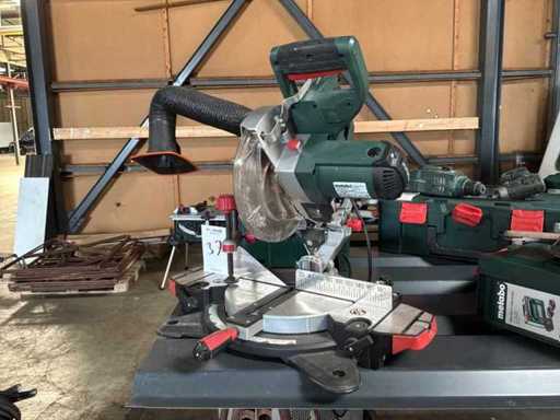 Scie à onglets Metabo KS KS 216 M à découpe laser