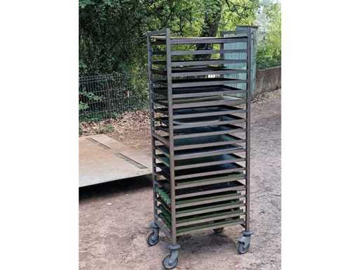 Stainless steel pastry ladder 20 levels