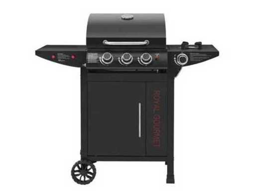 Royal Gourmet GH302B-F Grătar pe gaz cu 3+1 arzătoare