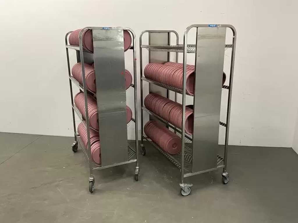 Temp-Rite - Mobile Stainless Steel Rack (2x)