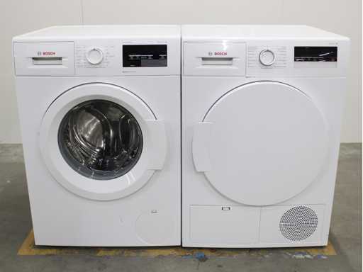 Serie Bosch|6 lavatrice VarioPerfect EcoSilence Drive & Serie Bosch|4 asciugatrici