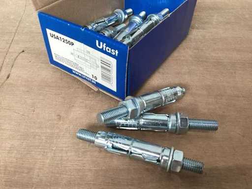 UFAST USA1250P śruba klinowa + naciąg, M12/75x20 (720x)