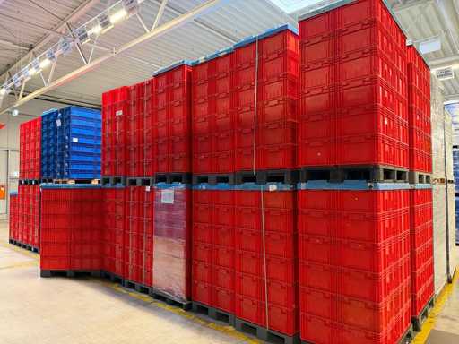  EURONORM STACKING BOX Plastic box size 600×400×270 mm