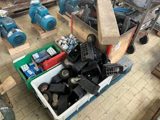 Stock di accessori,ricambi e giacenze di magazzino