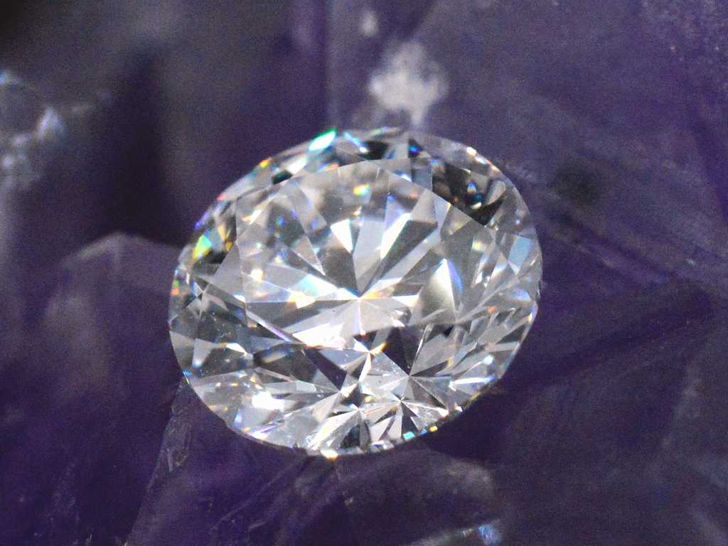 Diamant - 1.51 karaat diamant (gecertificeerd)