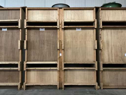 Muro di essiccazione Necap, 2 larghi, 3 alti