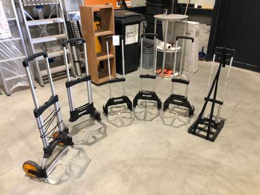 Matador - Pieghevole in alluminio - Carrello a mano (6x)