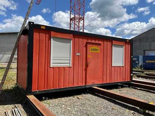 1999 Condecta Manschaftscontainer mit Inhalt