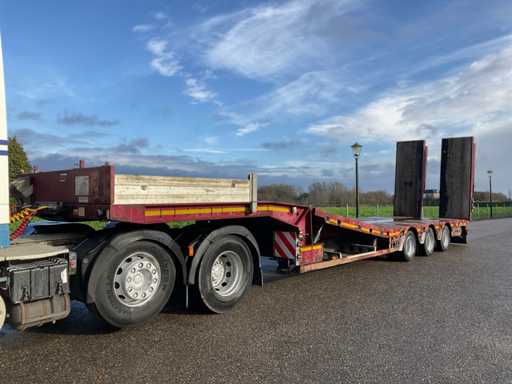 2006 Faymonville STN-3AUB Uitschuifbare dieplader met hefbed