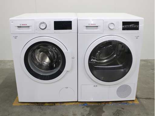 Bosch Serie|6 i-Dos EcoSilence Drive Wasmachine & Bosch Serie|6 Wasdroger