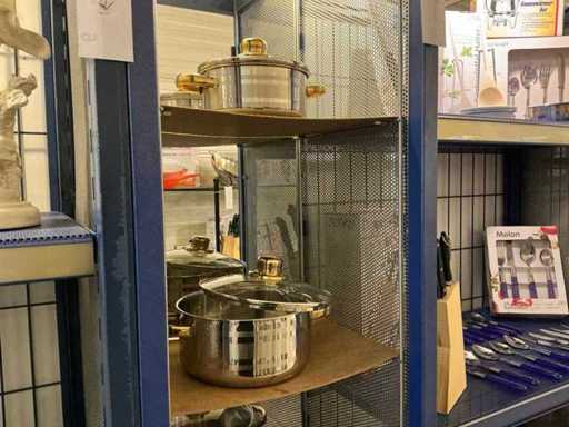 7 Piece Cooking Pot Set