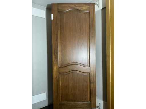 Porte intérieure en bois massif