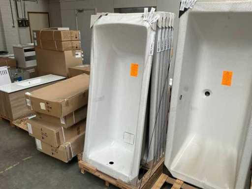 Cada încorporată Allibert Vento B 170x75cm