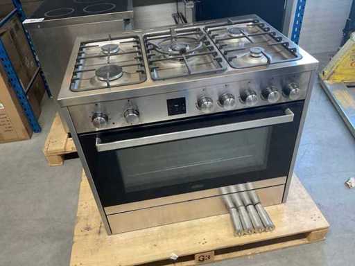 Belling SC900 DFT Inox Freestanding gas stove