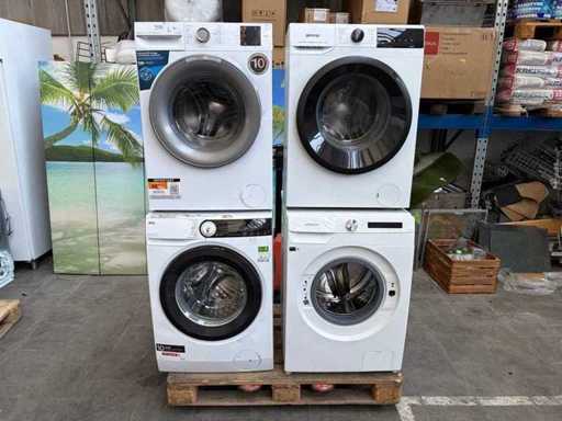 4 mașini de spălat pe palet – Beko, Gorenje, AEG, Samsung – Retur / WNHEI74SAPS-DE / LR85864 / WW90T504AAWC - mașina de spălat (4x)