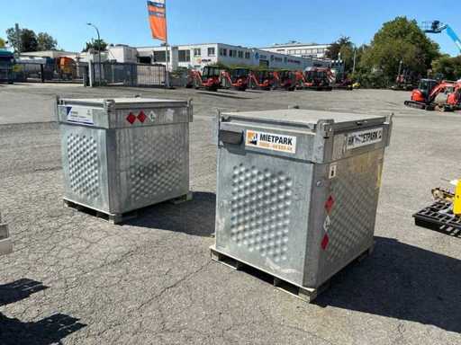 2016 SEPPELER/Rietbergwerke Quadro C IBC Fuel Container (2x)