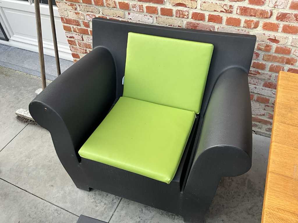 PVC garden chair KARTEL