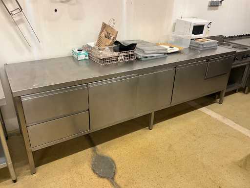 Table de refroidissement en acier inoxydable