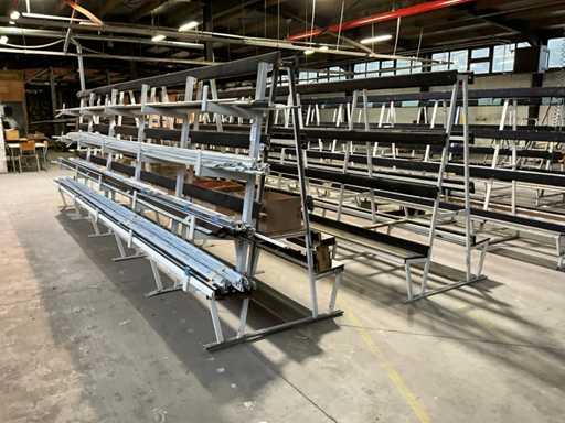 Rastrelliera per materiali lunga (2x)