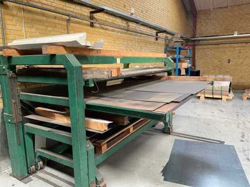 4x2 tonnes - Porte-têtes à feuilles