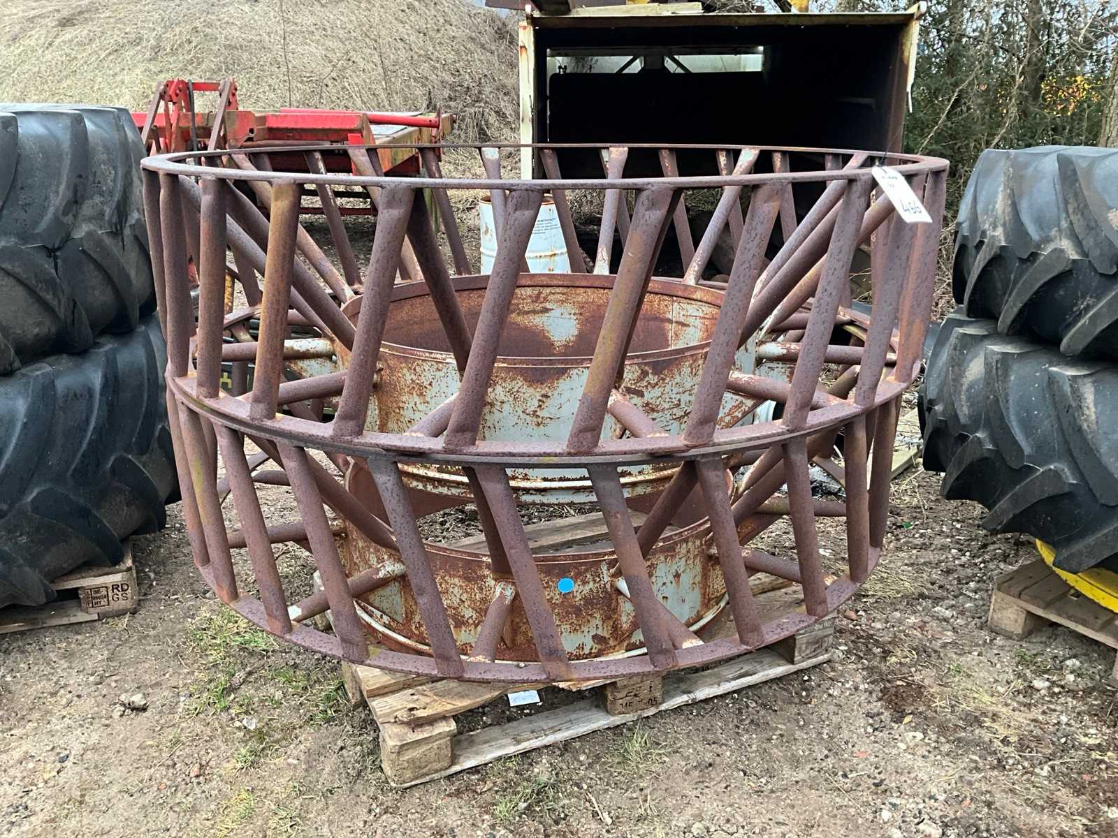 42″ Cage wheel double wheels (2x)