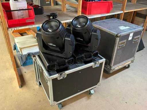 Showtec Phantom 250 CMY Wash Moving Head (2x)