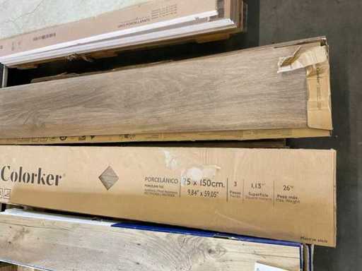 Keramisch parket 25x150 cm ca. 5,5 m²