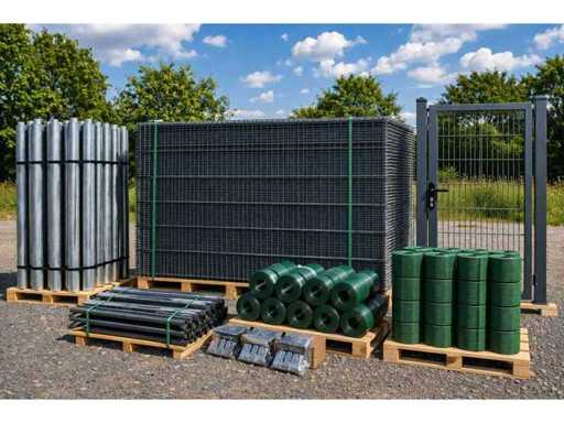 D | Double bar mesh fences, garden gates and privacy screens