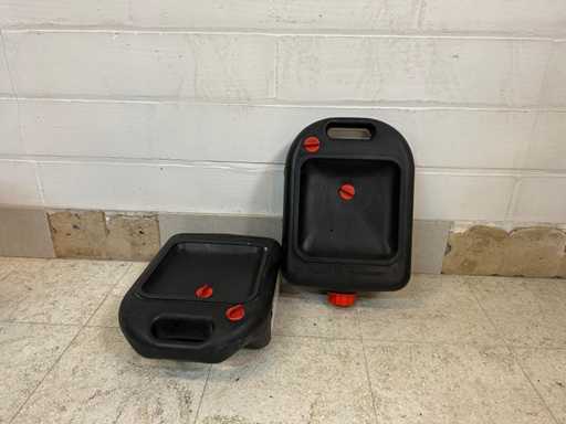 Ecotanica - Plateaux de collecte d’huile (2x)