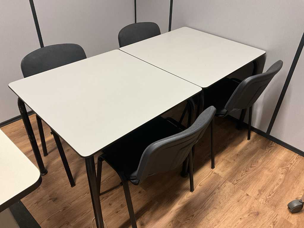 2x Table + 4x Chair