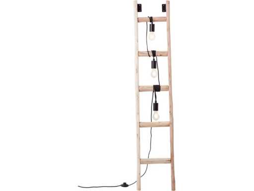 Brilliant Vloerlamp Ladder met voetschakelaar (3x)