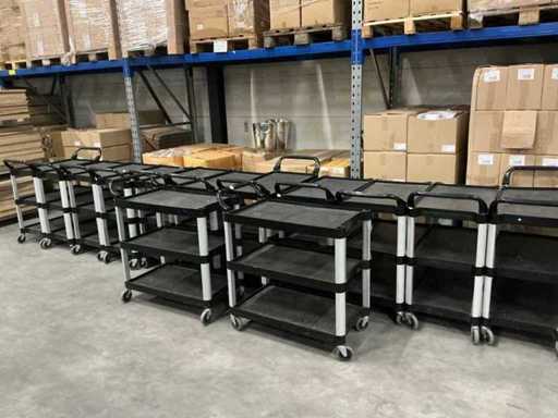 Wózki magazynowe Sunnex 88,5x48x86cm (14x)