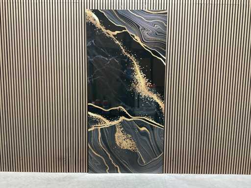 Mann 30231 260x122x40cm Douche & badwand 4 Panelen