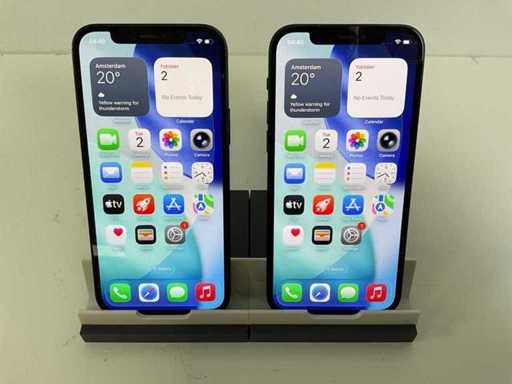 Apple iPhone 12 - 128GB - Nero (2x)