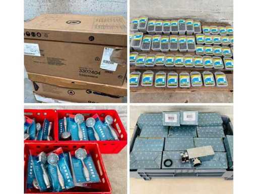 Sanitary - Shower - Boilers - Plumbing - decoration - screws - bolts